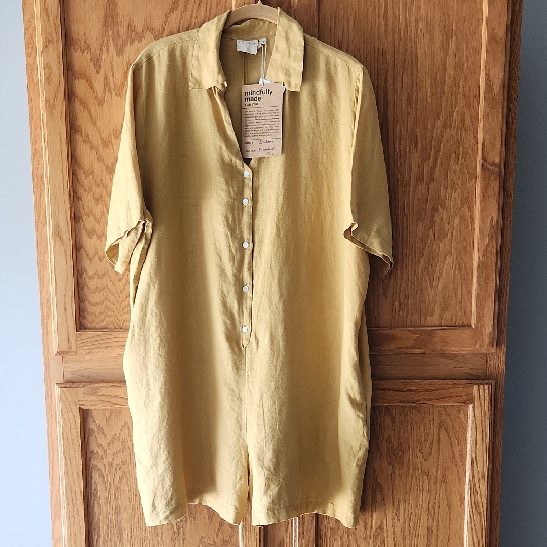 Madewell Reistor Romper 100% Hemp